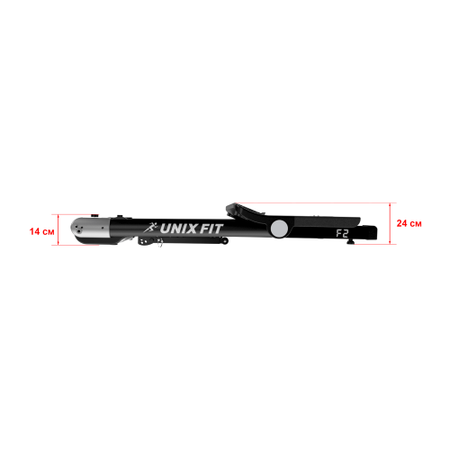 Беговая дорожка UNIX Fit Hi-tech F2 тёмная буря