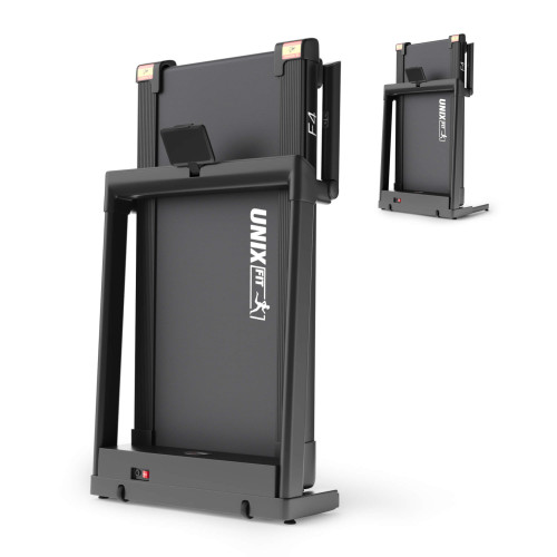 Беговая дорожка UNIX Fit Hi-tech F4 космический серый