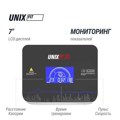 Беговая дорожка UNIX Fit MX-910 AC белый