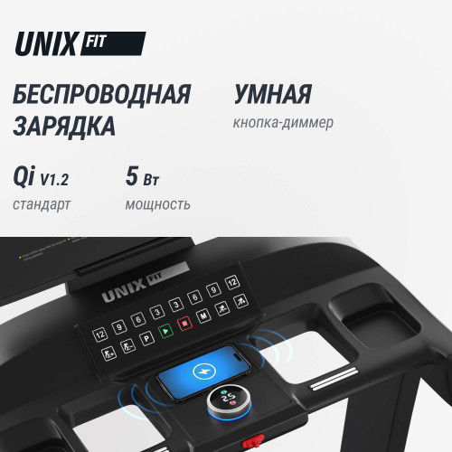Беговая дорожка UNIX Fit T-1520 PRO (LED)