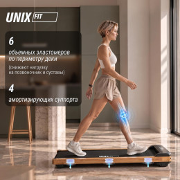 Беговая дорожка UNIX Fit деревянная / Wood Way 3.0