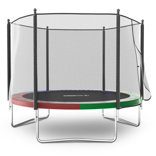 Батут UNIX Line Simple 10 ft (305 см) с внешней защитной сеткой, цветной