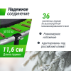 Батут UNIX Line Simple 6 ft (183 см) с внутренней защитной сеткой, зеленый