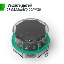 Солнцезащитный тент UNIX Line 12 ft (366 см)