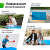 Всепогодный теннисный стол UNIX Line для улицы outdoor 14 мм SMC, синий