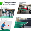 Профессиональный теннисный стол UNIX Line 25 мм MDF зеленый
