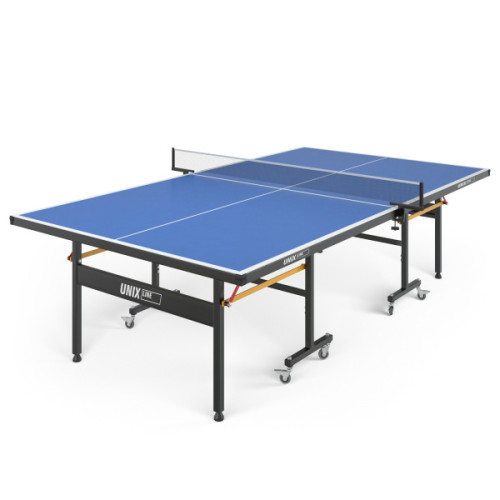 Всепогодный теннисный стол UNIX Line для улицы outdoor 6 мм, синий