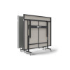 Всепогодный теннисный стол UNIX Line для улицы outdoor 6 мм, серый