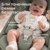 Шезлонг-качалка UNIX Kids Dino зеленый