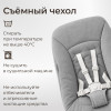 Шезлонг-качалка UNIX Kids Dino серый