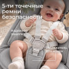 Шезлонг-качалка UNIX Kids Dino серый