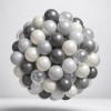 Шарики для сухого бассейна (150 штук, 4 цвета) Grey