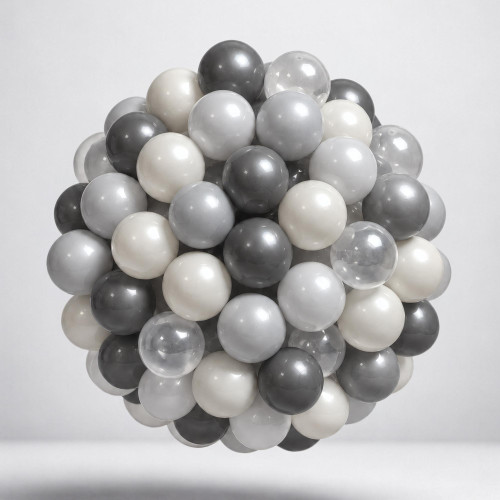 Шарики для сухого бассейна (150 штук, 4 цвета) Grey