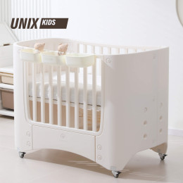 Детская кроватка UNIX Kids Premium / Премиум белый