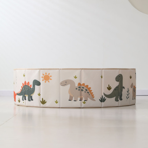 Сухой бассейн для шариков UNIX Kids Dino / Дино 100 см зеленый (без шариков)