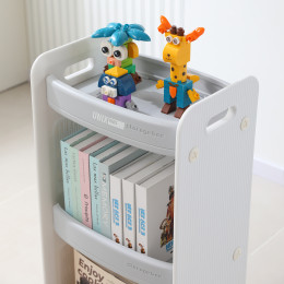 Тумба-стеллаж UNIX Kids Storagebox (3 levels) Grey
