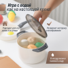 Набор посуды с продуктами UNIX Kids (48 предметов) белый