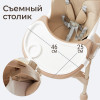 Стул для кормления UNIX Kids Classic / Классик бежевый