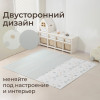 Игровой коврик складной UNIX Kids Circles / Круги 150x180 см серый