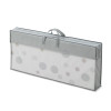 Игровой коврик складной UNIX Kids Circles / Круги 150x180 см серый