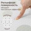 Игровой коврик складной UNIX Kids Circles / Круги 180x200 см серый