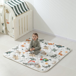 Коврик стеганный UNIX Kids Dino / Дино 130x130 см