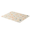 Игровой коврик складной UNIX Kids Learning / Познания 120x150 см бежевый