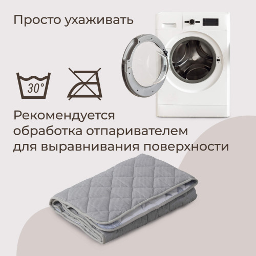 Коврик стеганный UNIX Kids Ocean / Океан 130x130 см
