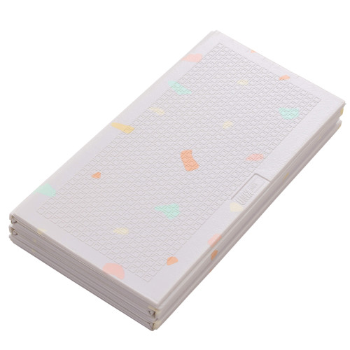 Игровой коврик складной UNIX Kids Simple / Простой 120x150 серый