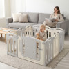 Манеж UNIX Kids Ocean / Океан (114 x 114 см) серый