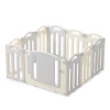Манеж UNIX Kids Ocean / Океан (114 x 114 см) серый