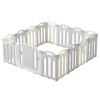 Манеж UNIX Kids Ocean / Океан (151 x 151 см) серый