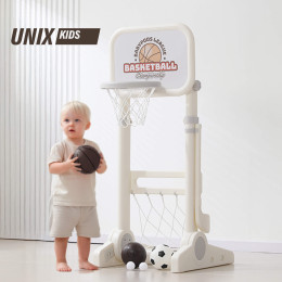 Баскетбольная стойка UNIX Kids Champion / Чемпион белый