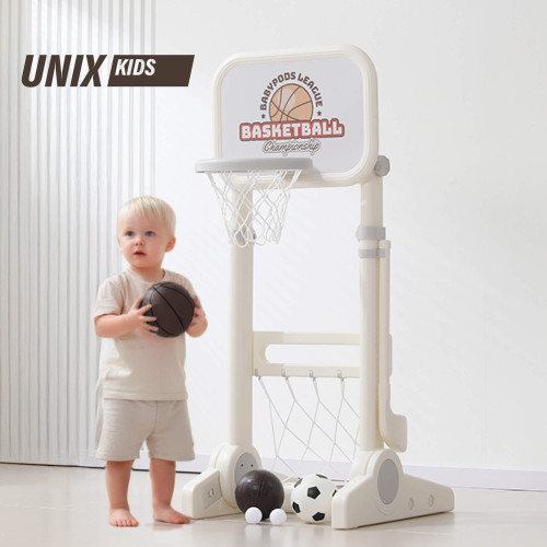 Баскетбольная стойка UNIX Kids Champion / Чемпион белый