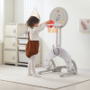 Баскетбольная стойка UNIX Kids Space / Космос серый