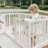 Большой детский игровой манеж UNIX Kids Classic Tree House / Классик домик на дереве 200 x 280 см бежевый