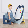 Развивающий детский мольберт UNIX Kids синий