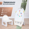 Развивающий детский мольберт UNIX Kids серый