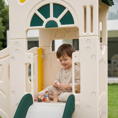Игровой комплекс UNIX Kids Playhouse / Игровой домик с горкой
