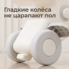 Лошадка-качалка-беговел UNIX Kids с ручкой серый