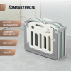 Манеж UNIX Kids Simple / Простой 114x151 см цветной