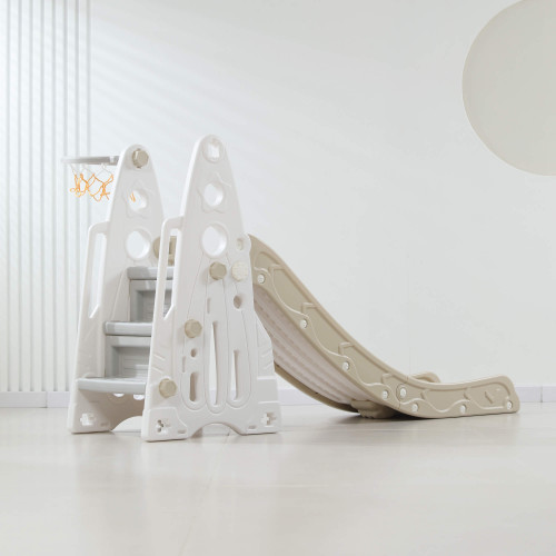 Горка UNIX Kids Rocket / Ракета (145 cm) бежевый