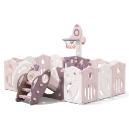 Манеж UNIX Kids SUPREME Space 160x160 Rose