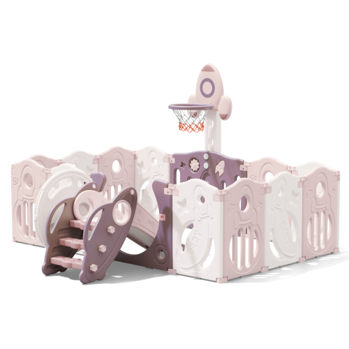 Манеж UNIX Kids SUPREME Space 160x160 Rose