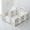 Манеж UNIX Kids Supreme Space / Премиальный 200x200 см серый
