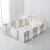 Манеж UNIX Kids Supreme Space / Премиальный 200x240 см серый
