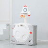 Манеж UNIX Kids Supreme Space / Премиальный 200x240 см серый