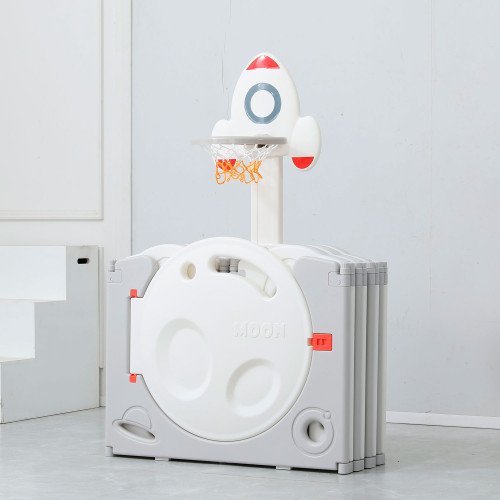 Манеж UNIX Kids Supreme Space / Премиальный 200x240 см серый