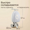 Самокат UNIX Kids Backpack Ocean / Океан с рюкзаком серый