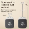 Чемодан UNIX Kids Коляска / Stroller Ocean серый